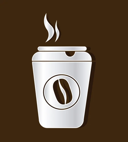 Koffie ontwerp — Stockvector