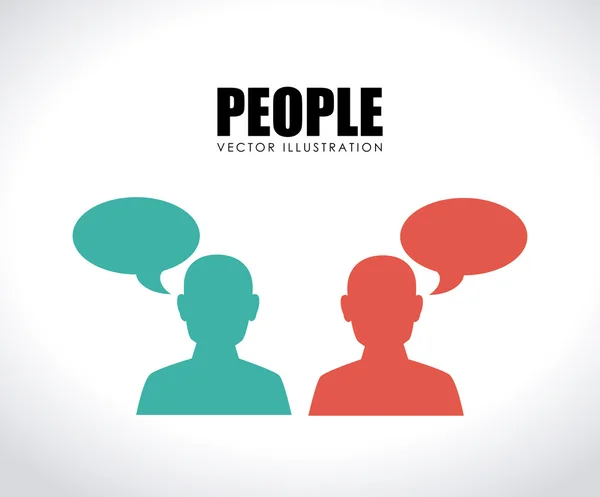People design — Stock Vector