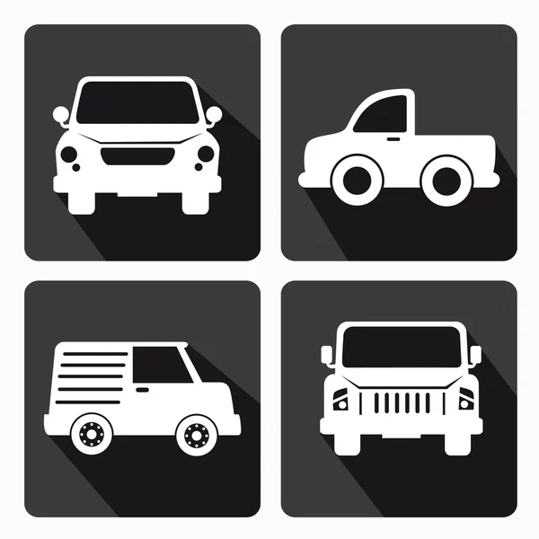 Auto's ontwerpen — Stockvector