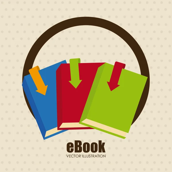 Design de ebook — Vetor de Stock