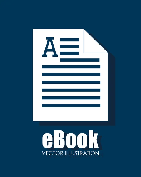 EBook-Design — Stockvektor