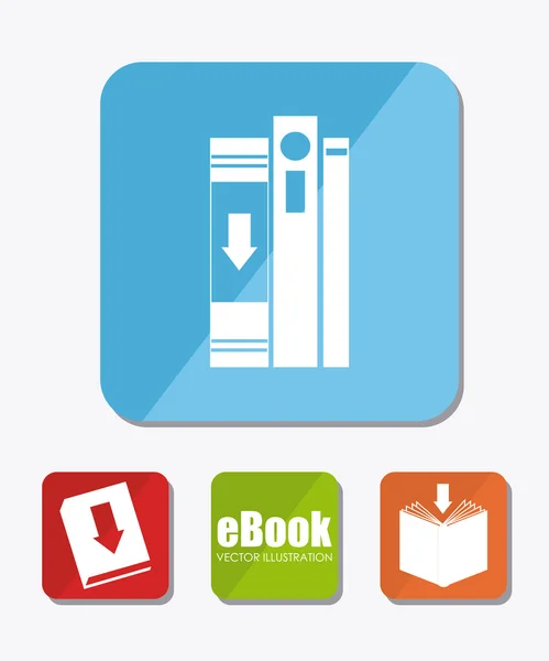 Design de ebook — Vetor de Stock