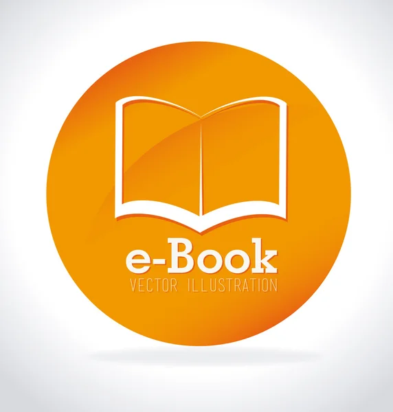 Design de ebook — Vetor de Stock