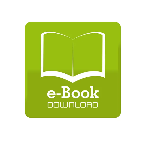 Disegno del ebook — Vettoriale Stock