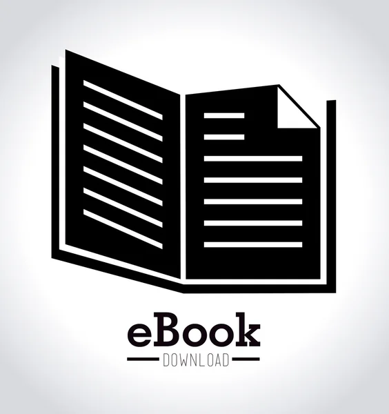 Design de ebook — Vetor de Stock