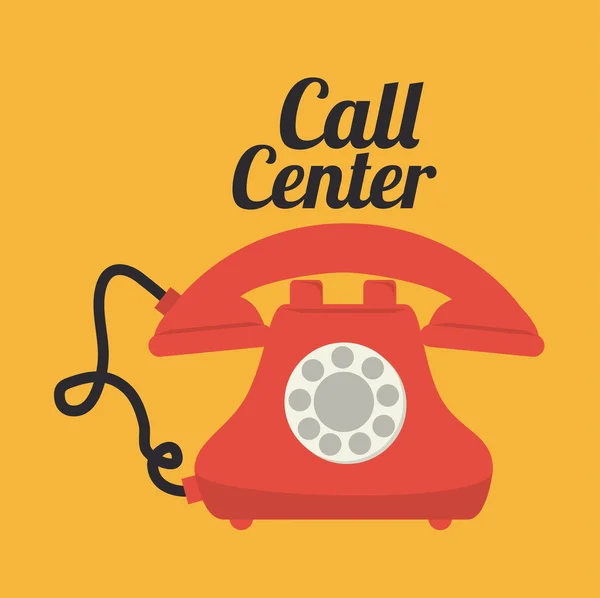 Call-центр ndesign — стоковый вектор