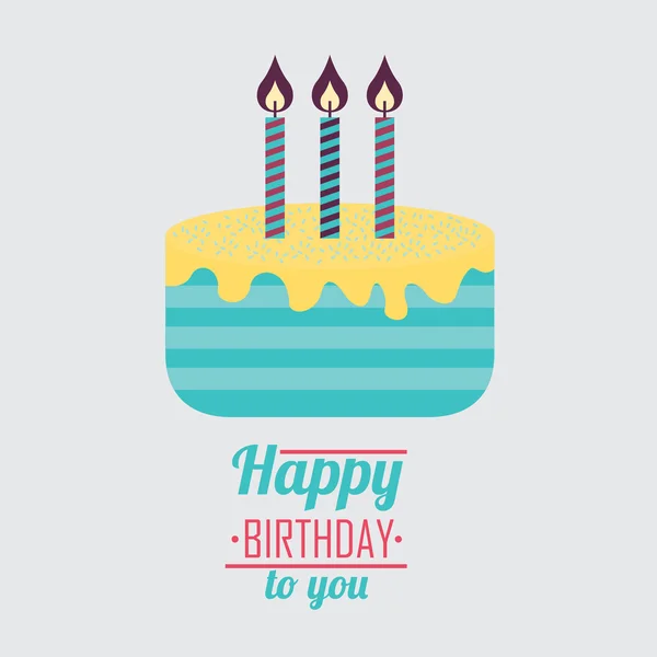 Birthday design — Stock Vector