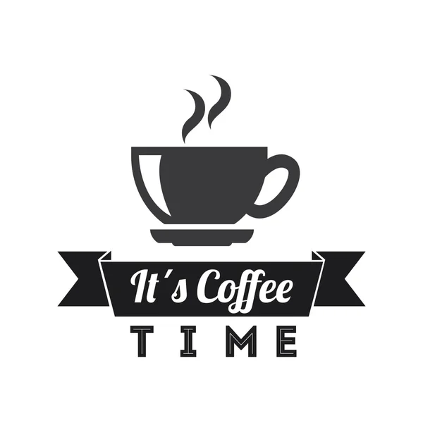 Diseño de café — Vector de stock