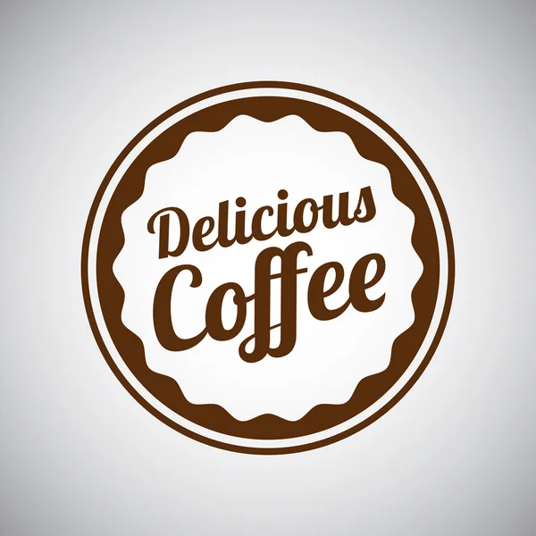 Diseño de café — Vector de stock