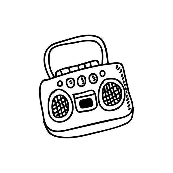 Радио дизайн — стоковый вектор