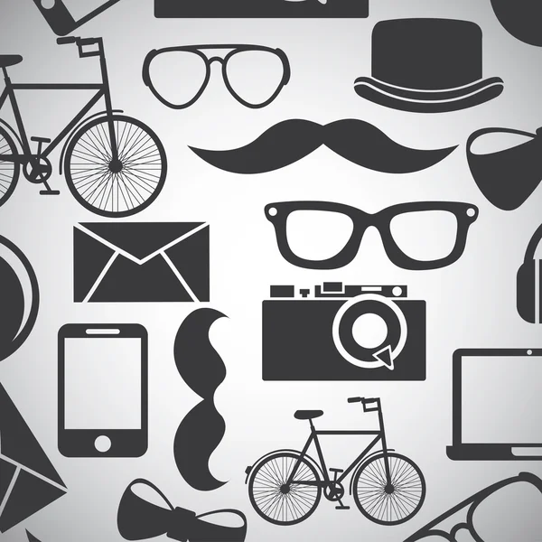 Hipster design — Stock Vector