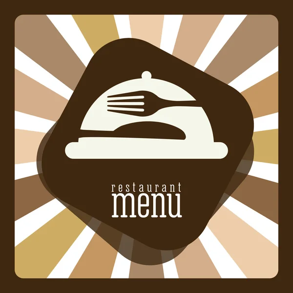 Menu design — Stock Vector