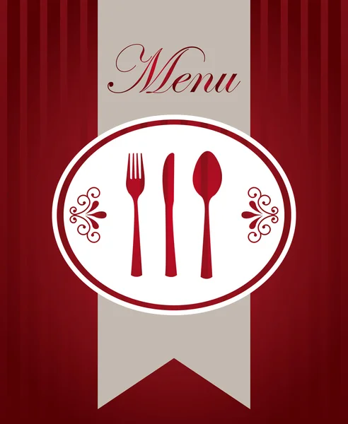 Design del menu — Vettoriale Stock