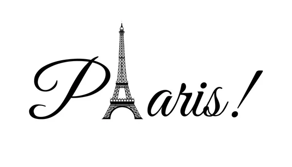 Diseño de París — Vector de stock