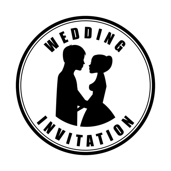 Wedding design — Stock Vector