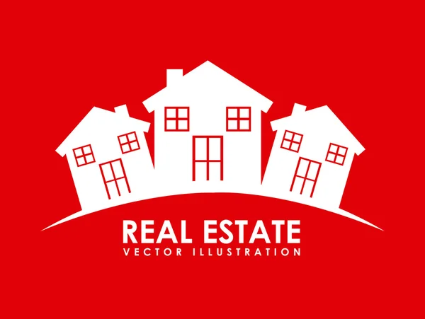 Realstaatliches Design — Stockvektor