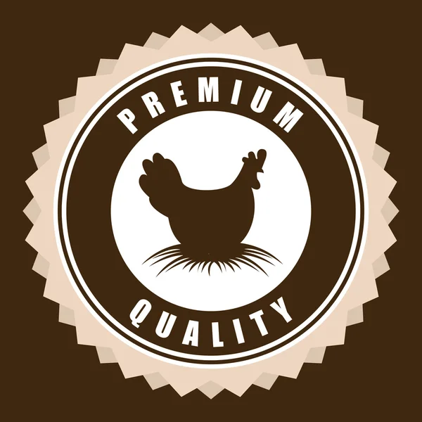 Design de galinhas —  Vetores de Stock