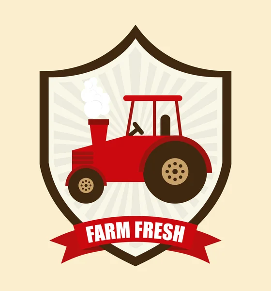 Farm fresh design — Stock Vector