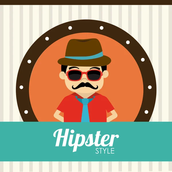Hipster ontwerp — Stockvector
