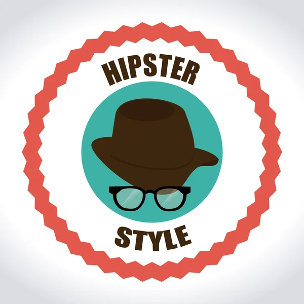 Hipster-Design — Stockvektor