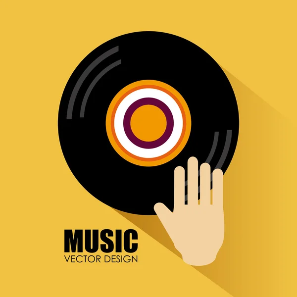 Diseño musical — Archivo Imágenes Vectoriales