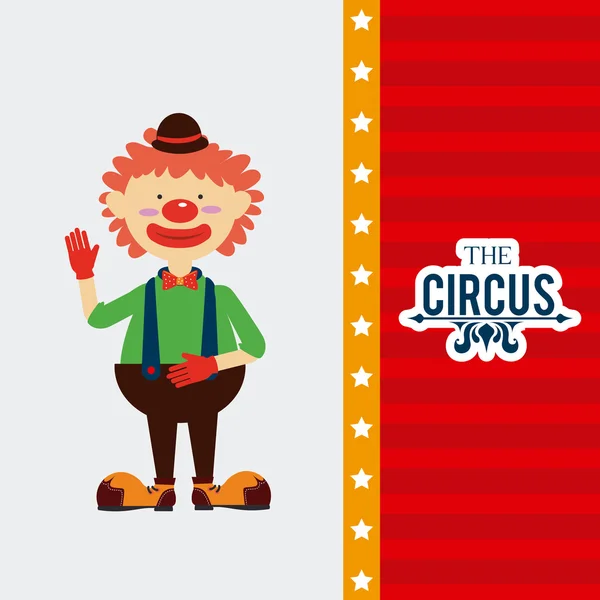 Circus ontwerp — Stockvector