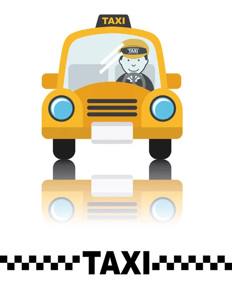 Diseño de taxi — Vector de stock