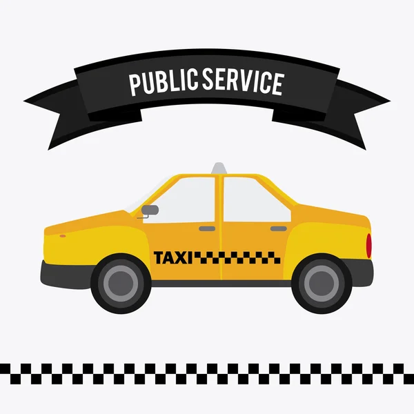 Taxi design — Stock Vector