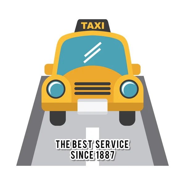 Taxi design — Stock Vector
