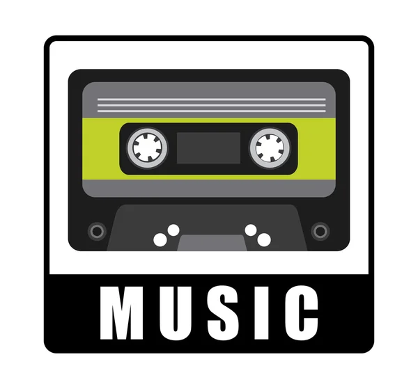 Diseño musical — Vector de stock