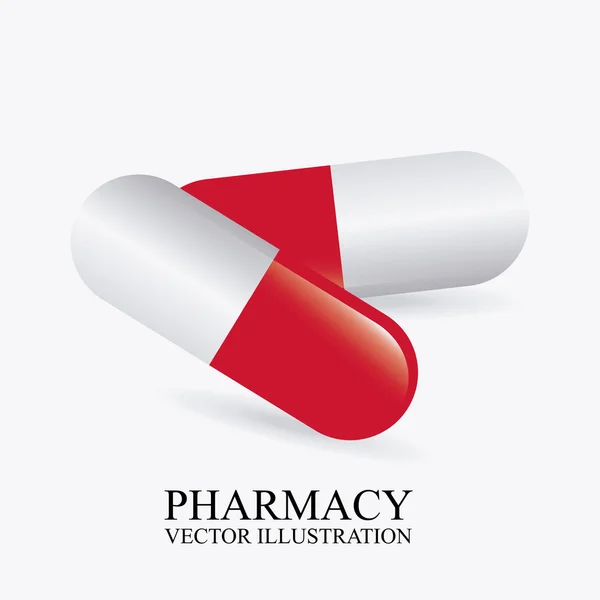Conception de pharmacie — Image vectorielle