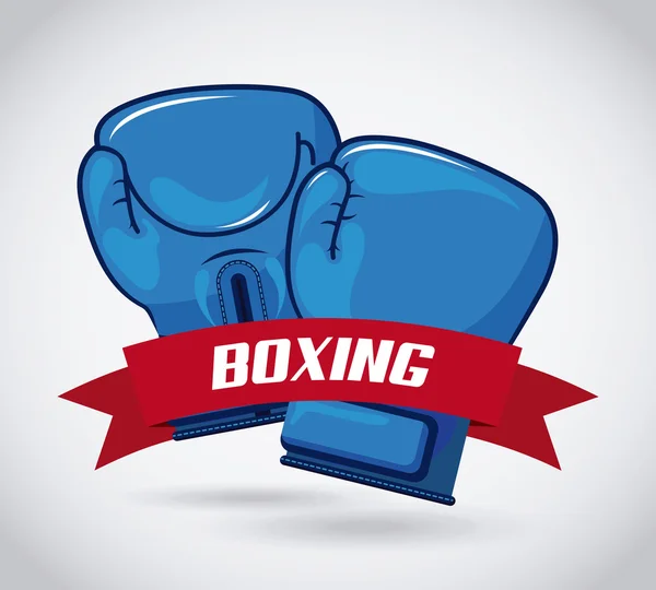 Conception de boxe — Image vectorielle