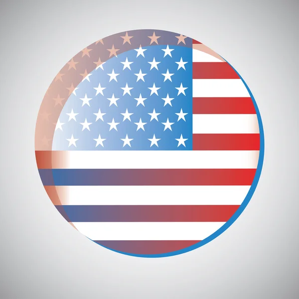 Design américain — Image vectorielle