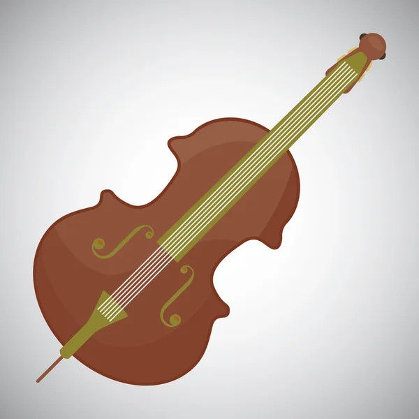 Gestaltung von Musikinstrumenten — Stockvektor