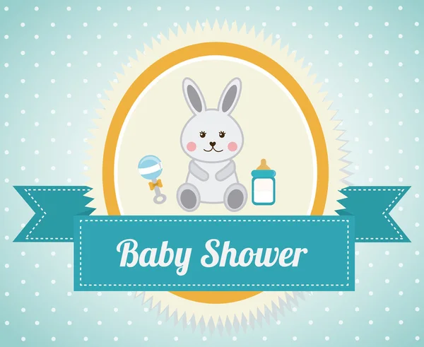 Projekt baby shower — Wektor stockowy