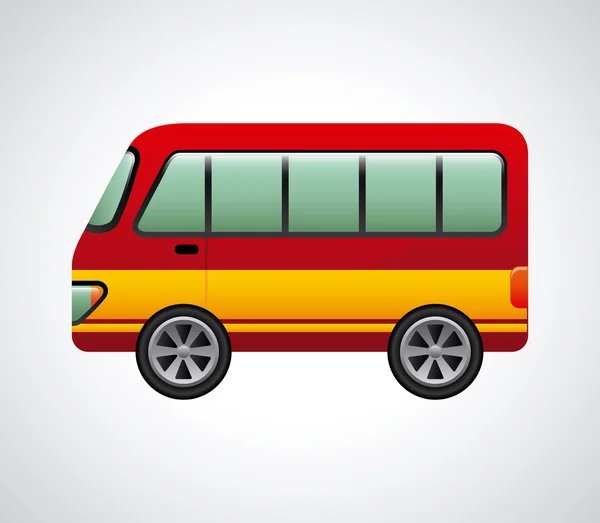 Автобус дизайн — стоковий вектор