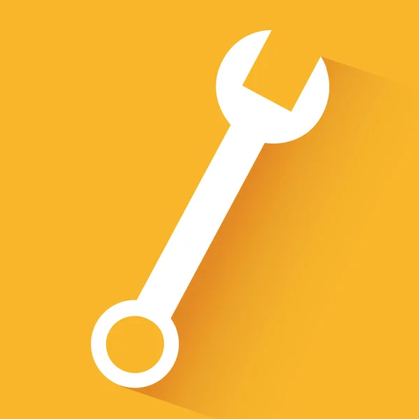 Wrench design — Stock Vector