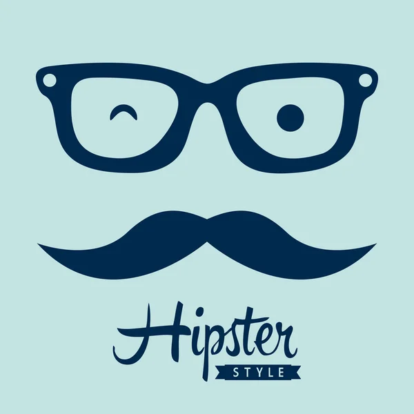 Projekt Hipster — Wektor stockowy
