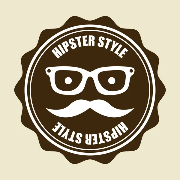 Conception Hipster — Image vectorielle