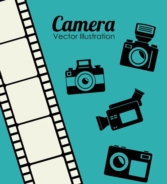 Камера дизайн — стоковий вектор
