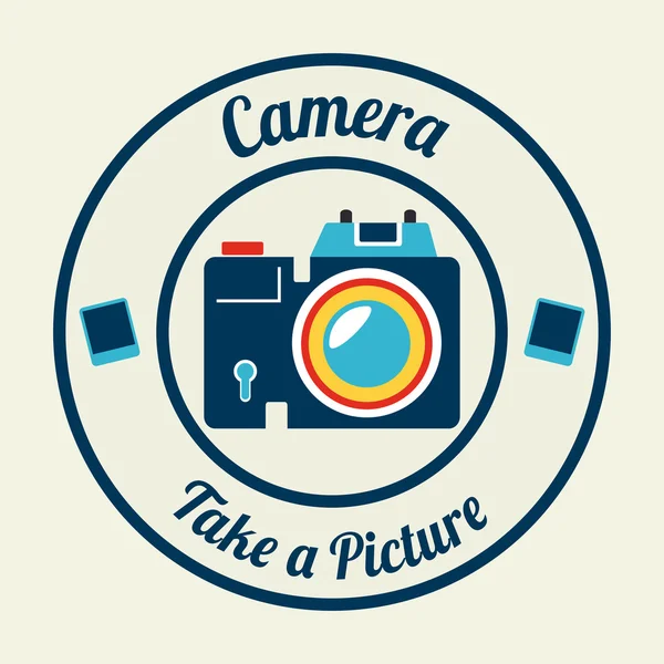 Progettazione della fotocamera — Vettoriale Stock