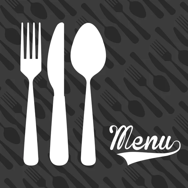 Menu design — Stock Vector