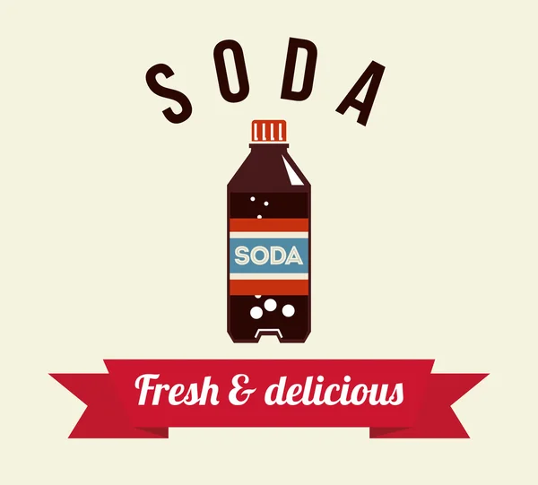 Progettazione di soda — Vettoriale Stock