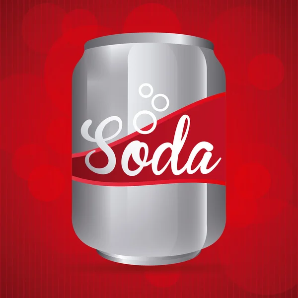 Soda ontwerp — Stockvector