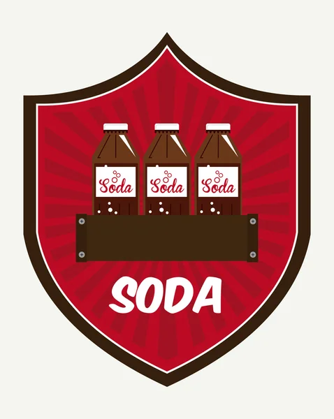 Desain soda - Stok Vektor