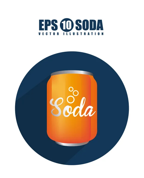 Progettazione di soda — Vettoriale Stock