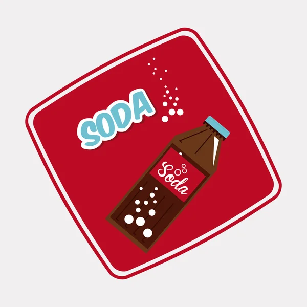 Soda design — Stock Vector