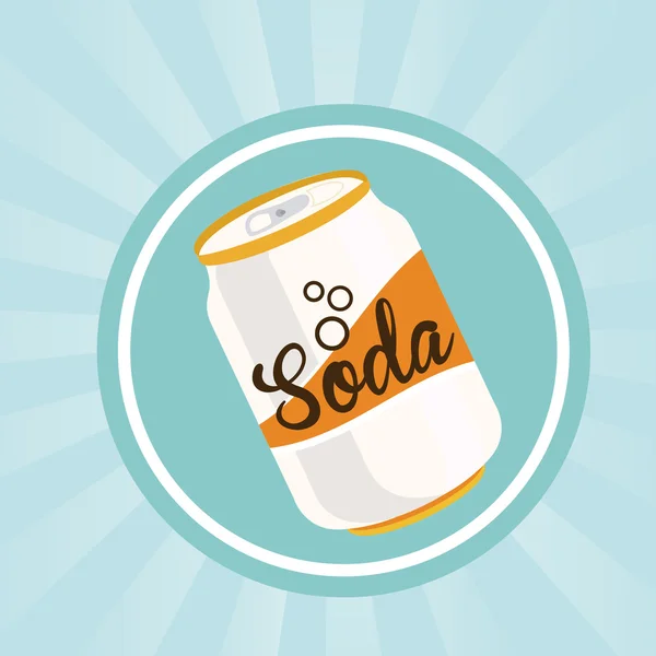 Soda design — Stock Vector
