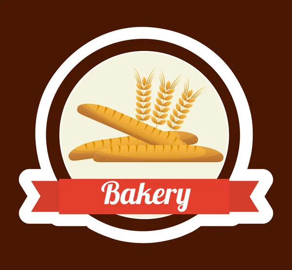 Bakkerij ontwerp — Stockvector