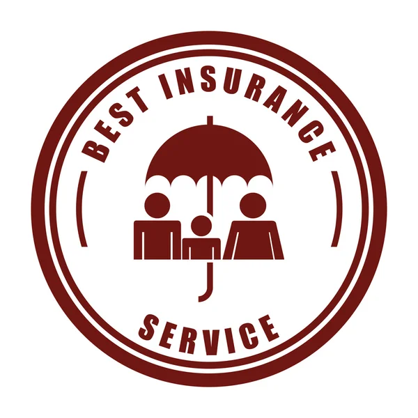 Insurance design — Stock Vector